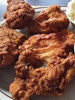 Fried Chicken Special and Mashed Potatoes and Gravy